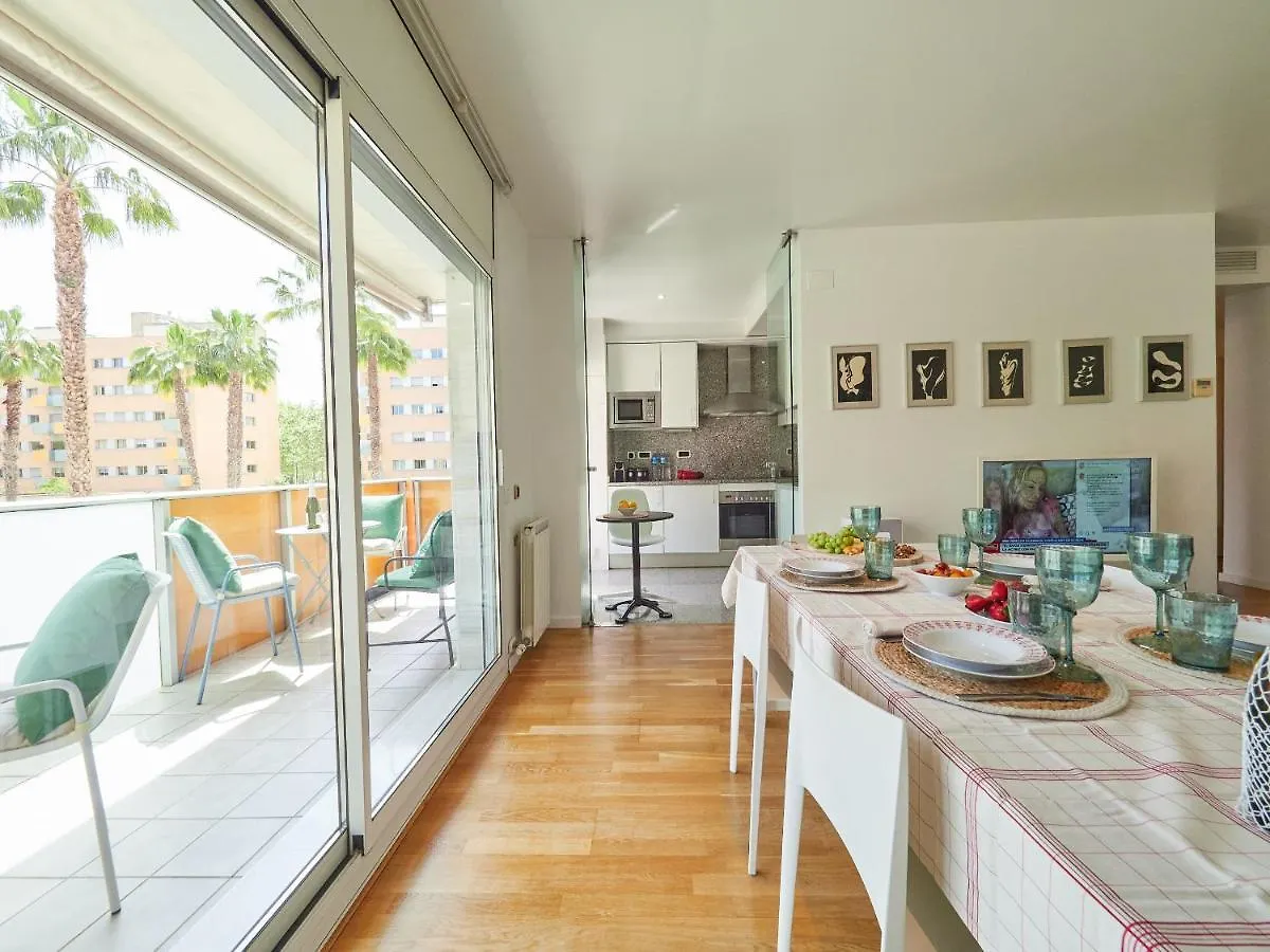 Barcelonaforrent Vila Olimpica Pool Daire Barselona