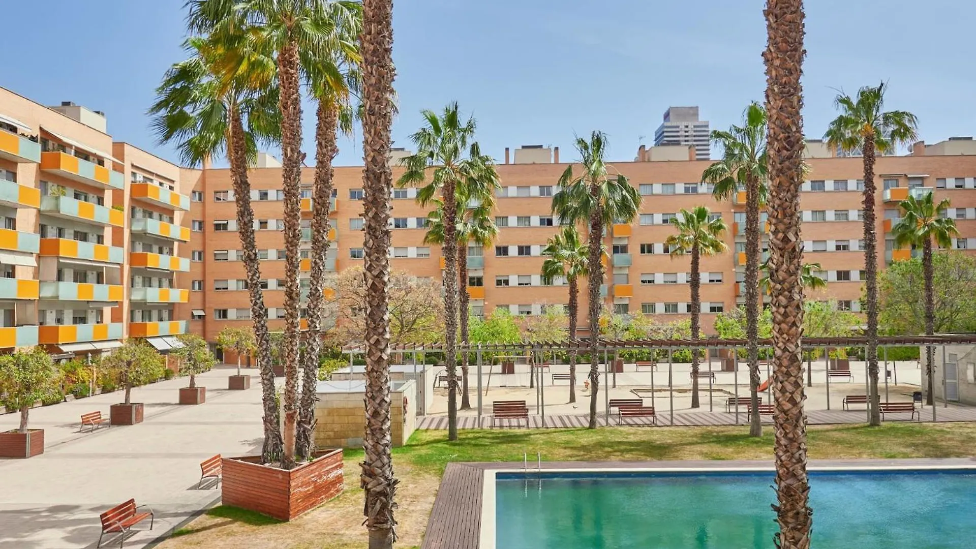 Barcelonaforrent Vila Olimpica Pool Daire Barselona