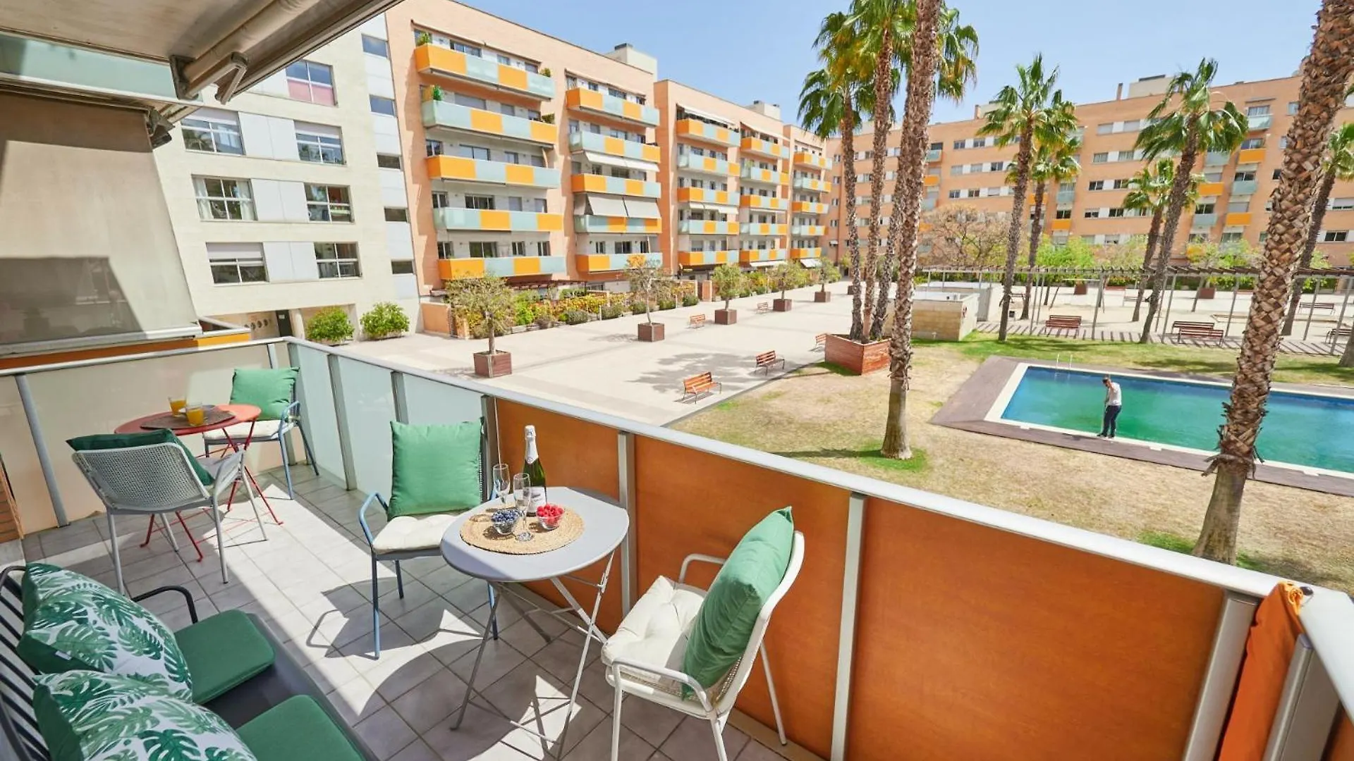Barcelonaforrent Vila Olimpica Pool İspanya